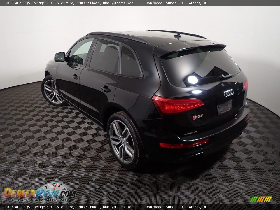 2015 Audi SQ5 Prestige 3.0 TFSI quattro Brilliant Black / Black/Magma Red Photo #15