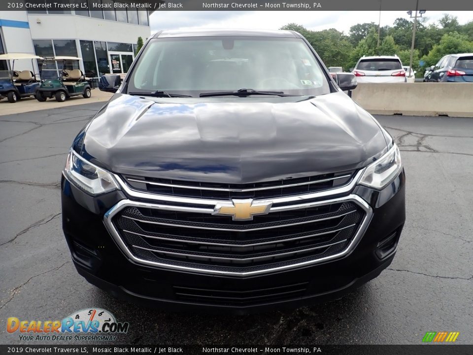 2019 Chevrolet Traverse LS Mosaic Black Metallic / Jet Black Photo #13