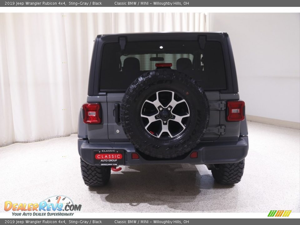 2019 Jeep Wrangler Rubicon 4x4 Sting-Gray / Black Photo #20