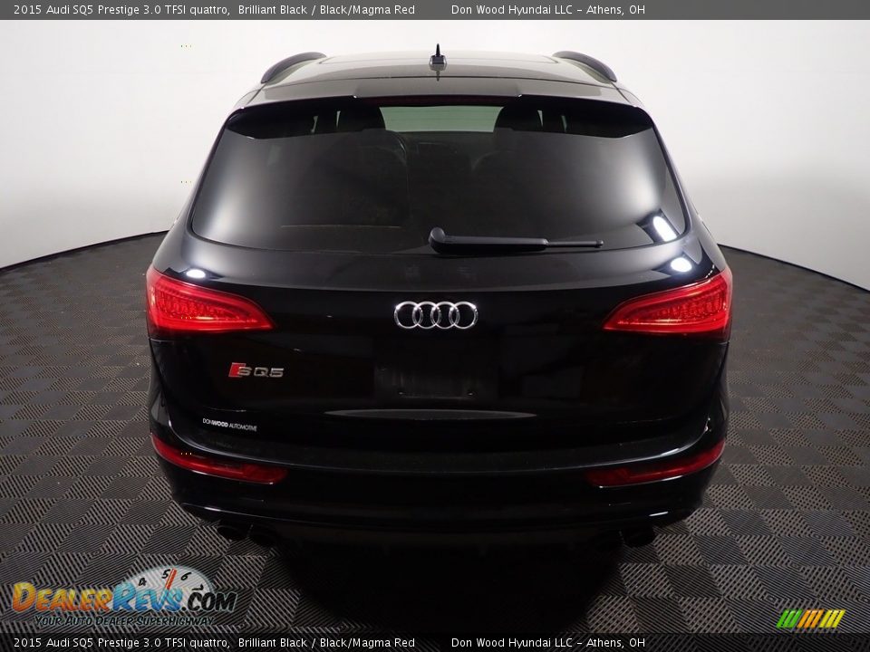 2015 Audi SQ5 Prestige 3.0 TFSI quattro Brilliant Black / Black/Magma Red Photo #16