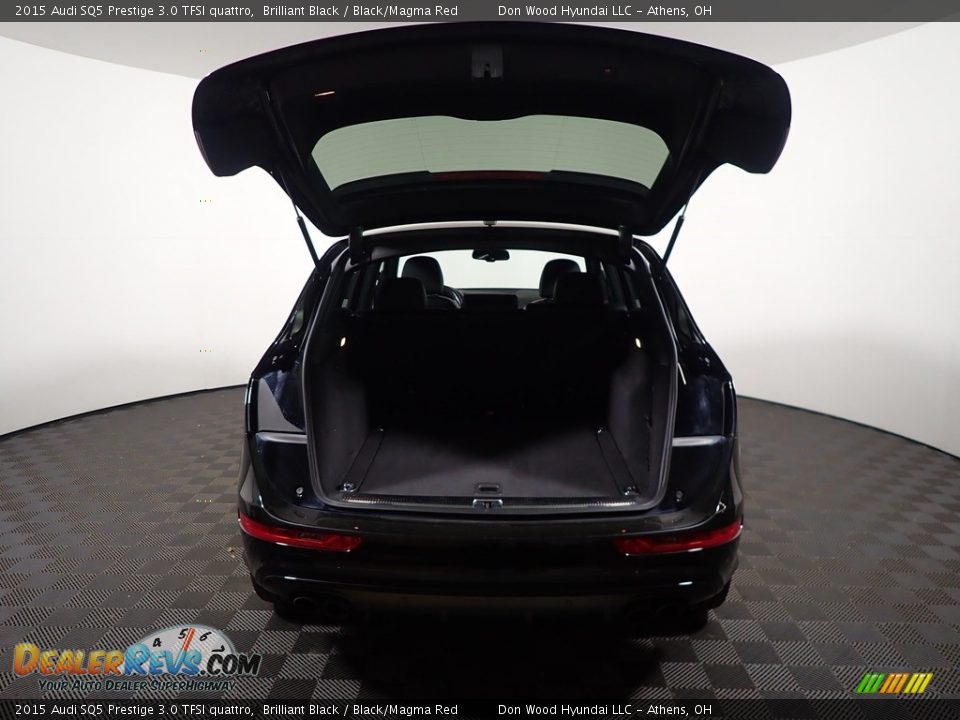 2015 Audi SQ5 Prestige 3.0 TFSI quattro Brilliant Black / Black/Magma Red Photo #17