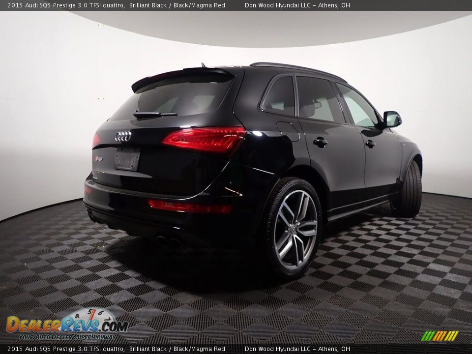 2015 Audi SQ5 Prestige 3.0 TFSI quattro Brilliant Black / Black/Magma Red Photo #20