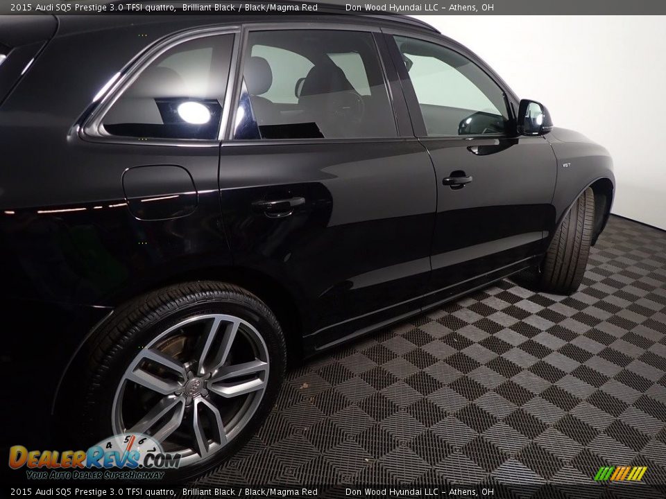 2015 Audi SQ5 Prestige 3.0 TFSI quattro Brilliant Black / Black/Magma Red Photo #23