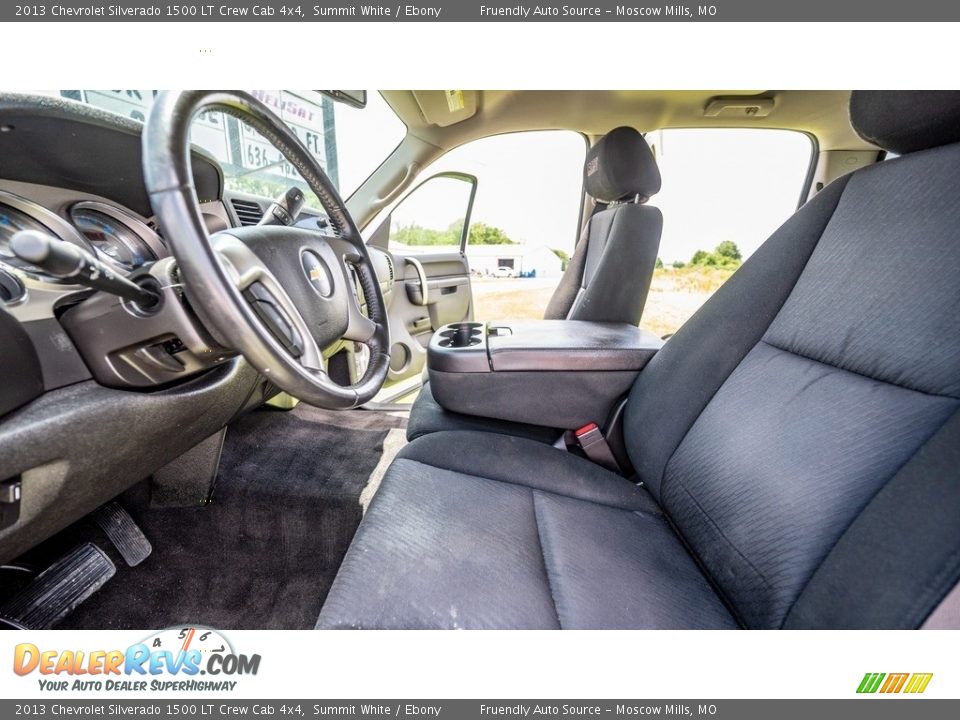 2013 Chevrolet Silverado 1500 LT Crew Cab 4x4 Summit White / Ebony Photo #18