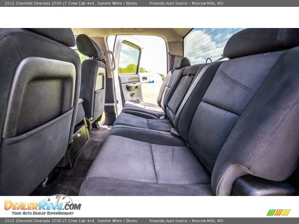 2013 Chevrolet Silverado 1500 LT Crew Cab 4x4 Summit White / Ebony Photo #20