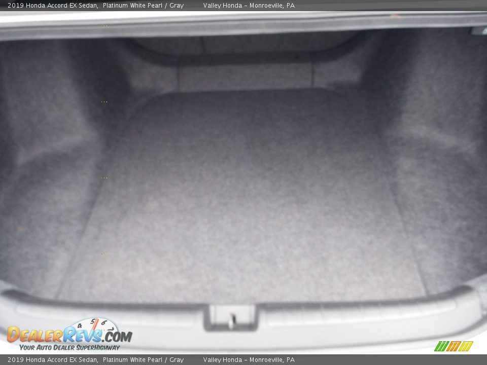 2019 Honda Accord EX Sedan Platinum White Pearl / Gray Photo #25