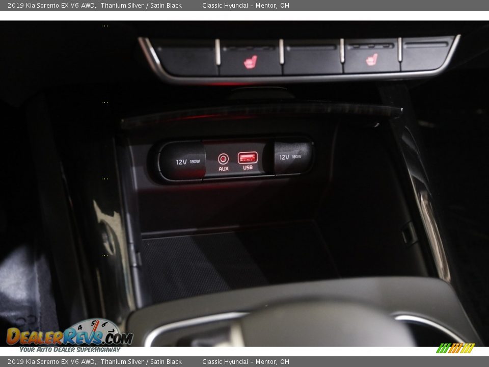 2019 Kia Sorento EX V6 AWD Titanium Silver / Satin Black Photo #14