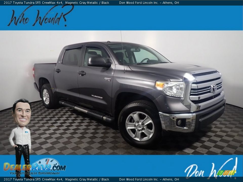 2017 Toyota Tundra SR5 CrewMax 4x4 Magnetic Gray Metallic / Black Photo #1