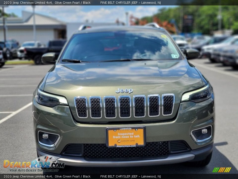 2020 Jeep Cherokee Limited 4x4 Olive Green Pearl / Black Photo #2