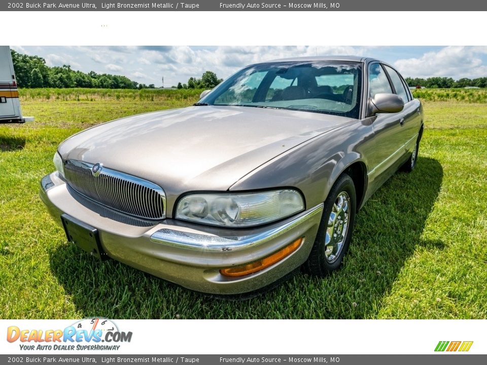 2002 Buick Park Avenue Ultra Light Bronzemist Metallic / Taupe Photo #8