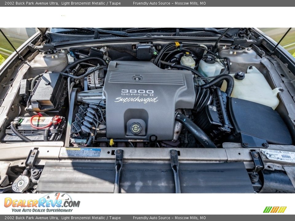 2002 Buick Park Avenue Ultra 3.8 Liter Supercharged OHV 12-Valve 3800 Series II V6 Engine Photo #16