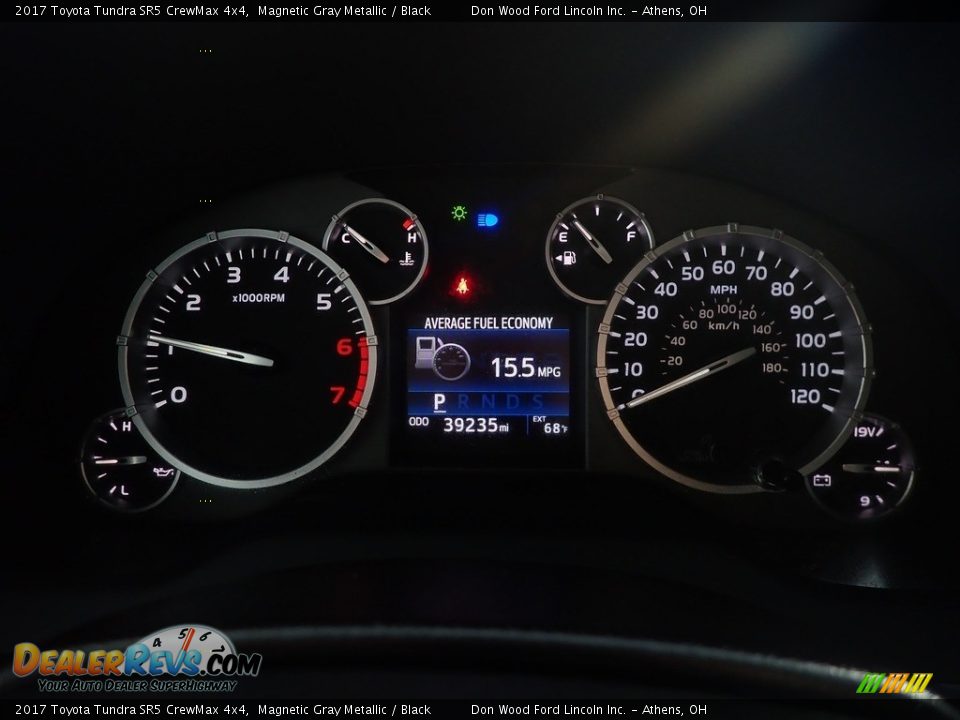 2017 Toyota Tundra SR5 CrewMax 4x4 Magnetic Gray Metallic / Black Photo #27