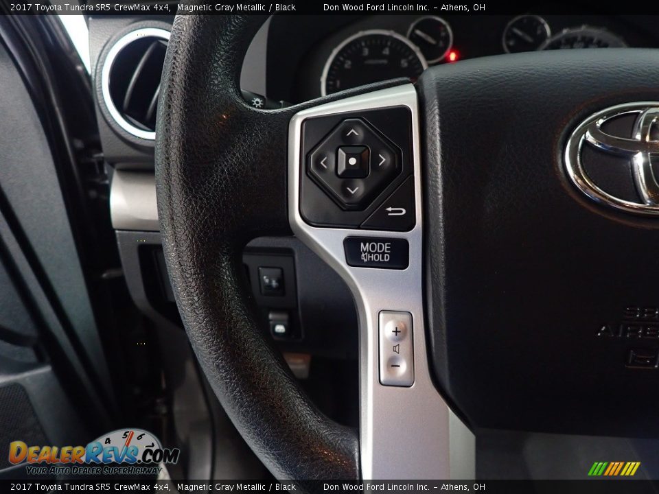 2017 Toyota Tundra SR5 CrewMax 4x4 Magnetic Gray Metallic / Black Photo #28