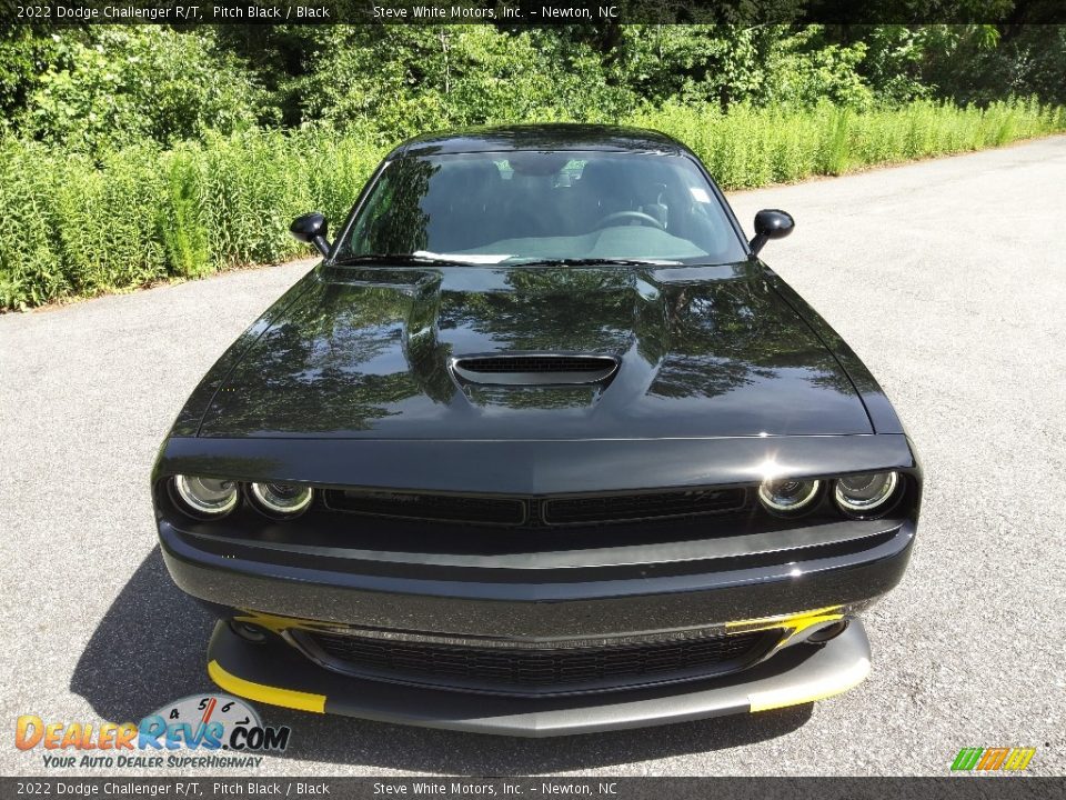 2022 Dodge Challenger R/T Pitch Black / Black Photo #3