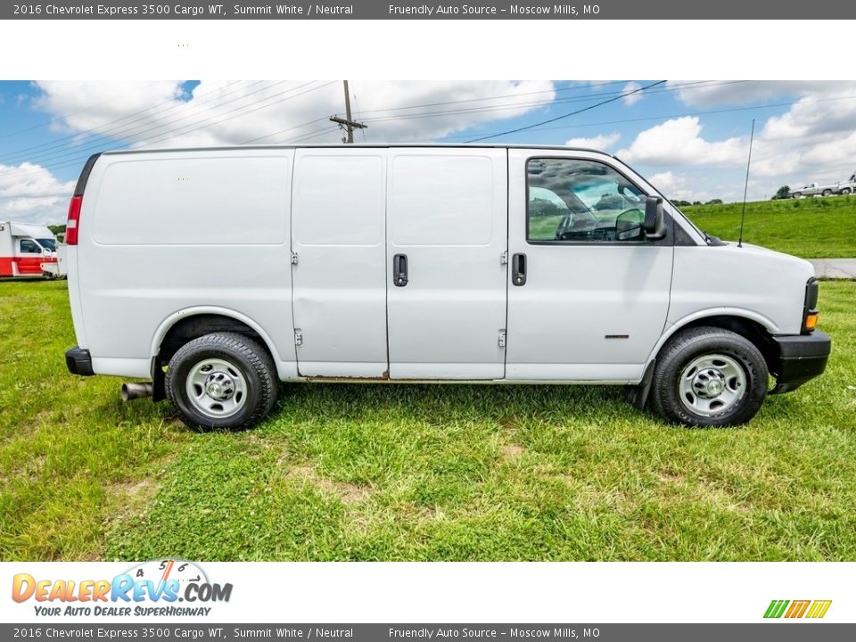 Summit White 2016 Chevrolet Express 3500 Cargo WT Photo #3