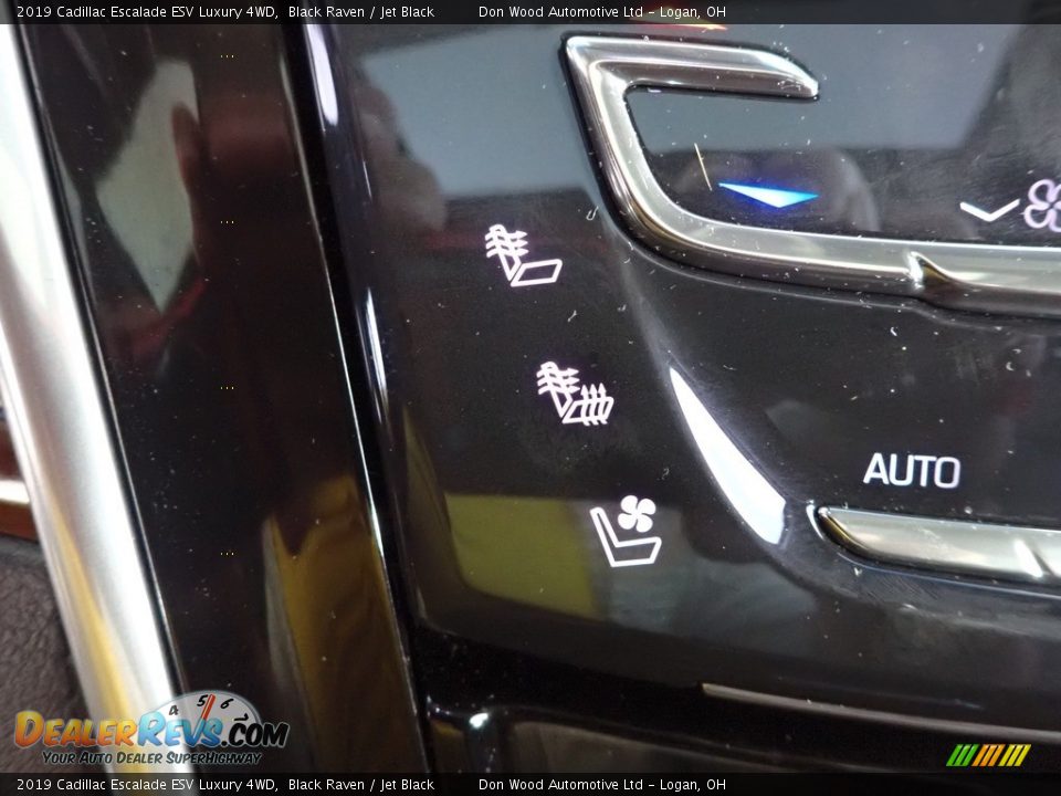 2019 Cadillac Escalade ESV Luxury 4WD Black Raven / Jet Black Photo #4
