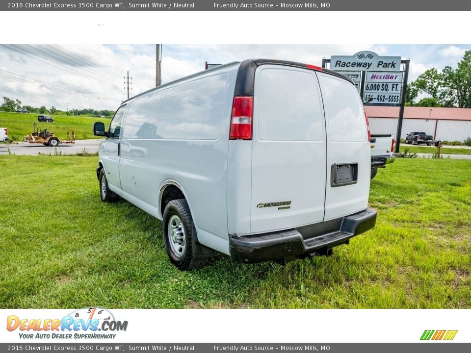 2016 Chevrolet Express 3500 Cargo WT Summit White / Neutral Photo #6