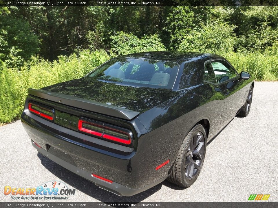 2022 Dodge Challenger R/T Pitch Black / Black Photo #6