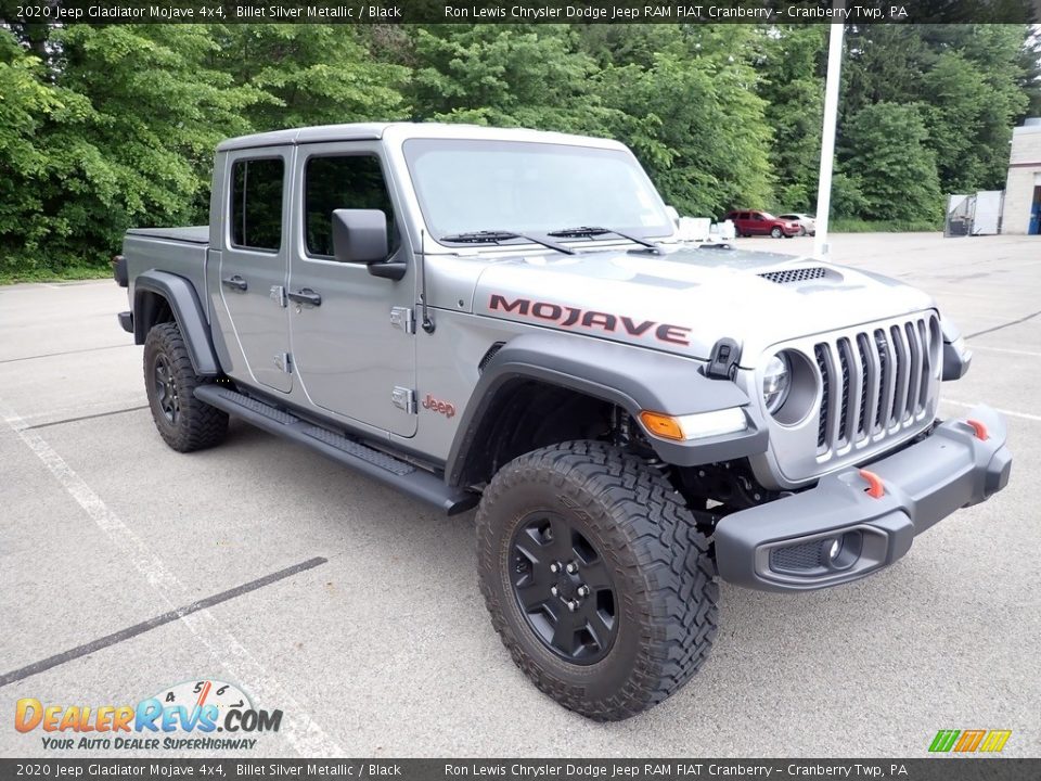 2020 Jeep Gladiator Mojave 4x4 Billet Silver Metallic / Black Photo #3