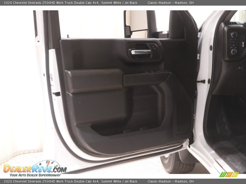 2020 Chevrolet Silverado 2500HD Work Truck Double Cab 4x4 Summit White / Jet Black Photo #4