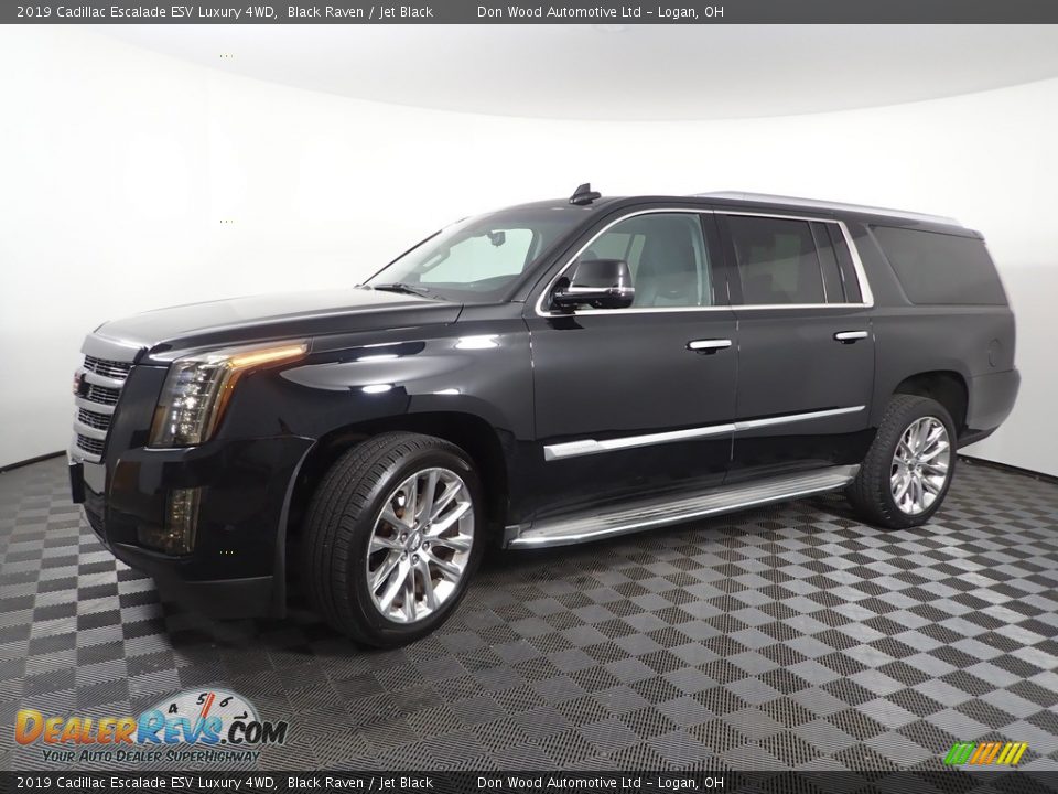 2019 Cadillac Escalade ESV Luxury 4WD Black Raven / Jet Black Photo #11