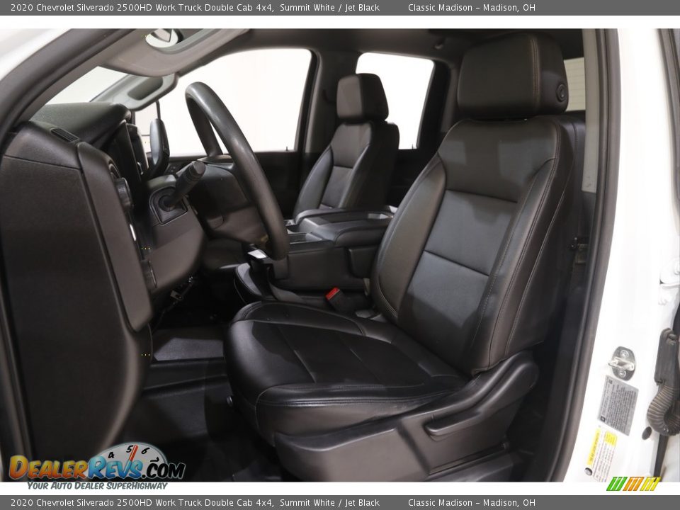2020 Chevrolet Silverado 2500HD Work Truck Double Cab 4x4 Summit White / Jet Black Photo #5