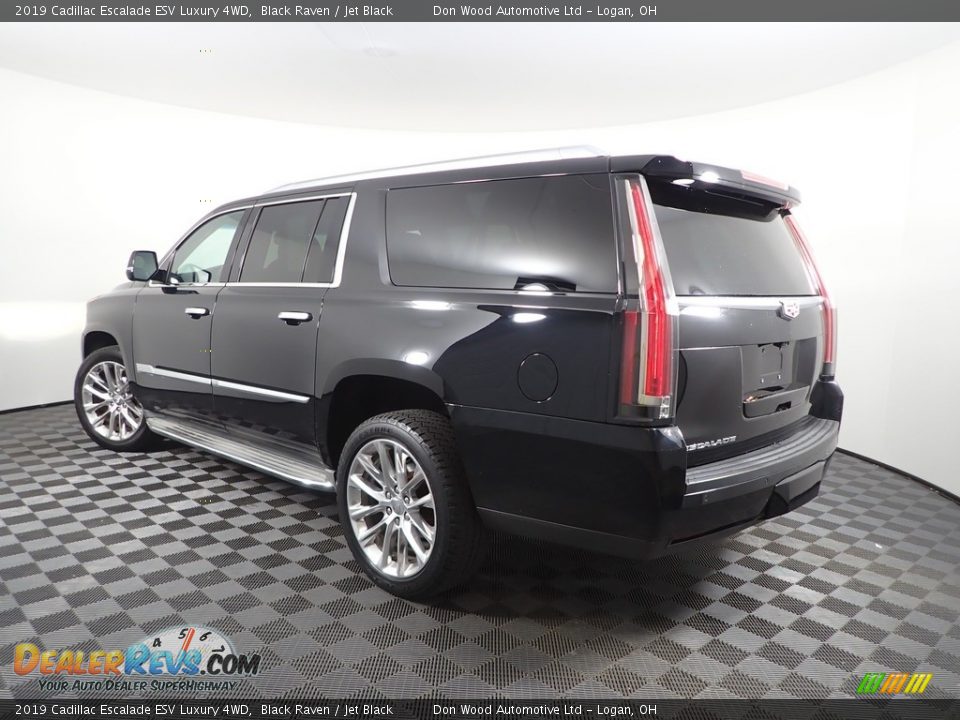 2019 Cadillac Escalade ESV Luxury 4WD Black Raven / Jet Black Photo #12