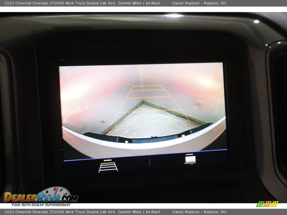 2020 Chevrolet Silverado 2500HD Work Truck Double Cab 4x4 Summit White / Jet Black Photo #13