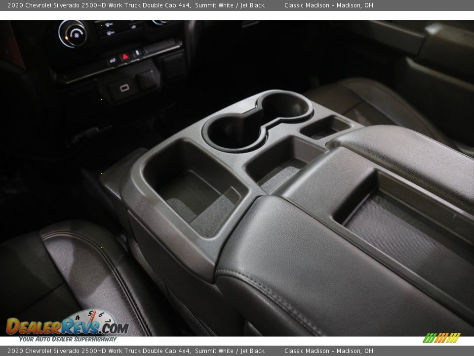 2020 Chevrolet Silverado 2500HD Work Truck Double Cab 4x4 Summit White / Jet Black Photo #14