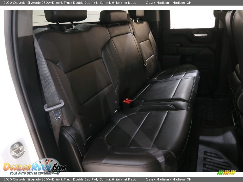 2020 Chevrolet Silverado 2500HD Work Truck Double Cab 4x4 Summit White / Jet Black Photo #16