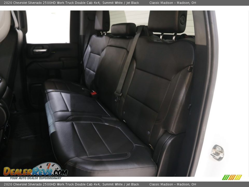 2020 Chevrolet Silverado 2500HD Work Truck Double Cab 4x4 Summit White / Jet Black Photo #17