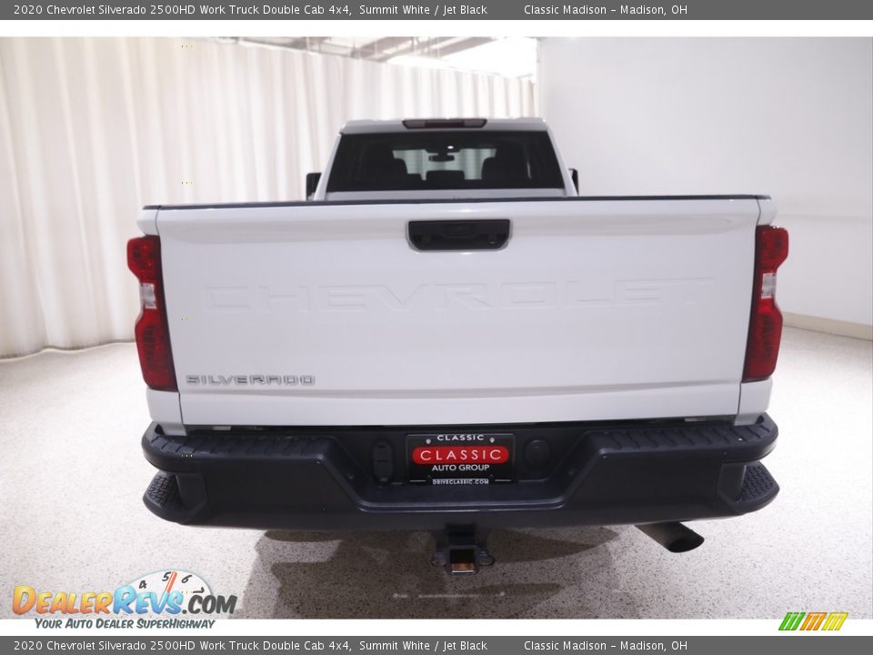 2020 Chevrolet Silverado 2500HD Work Truck Double Cab 4x4 Summit White / Jet Black Photo #18