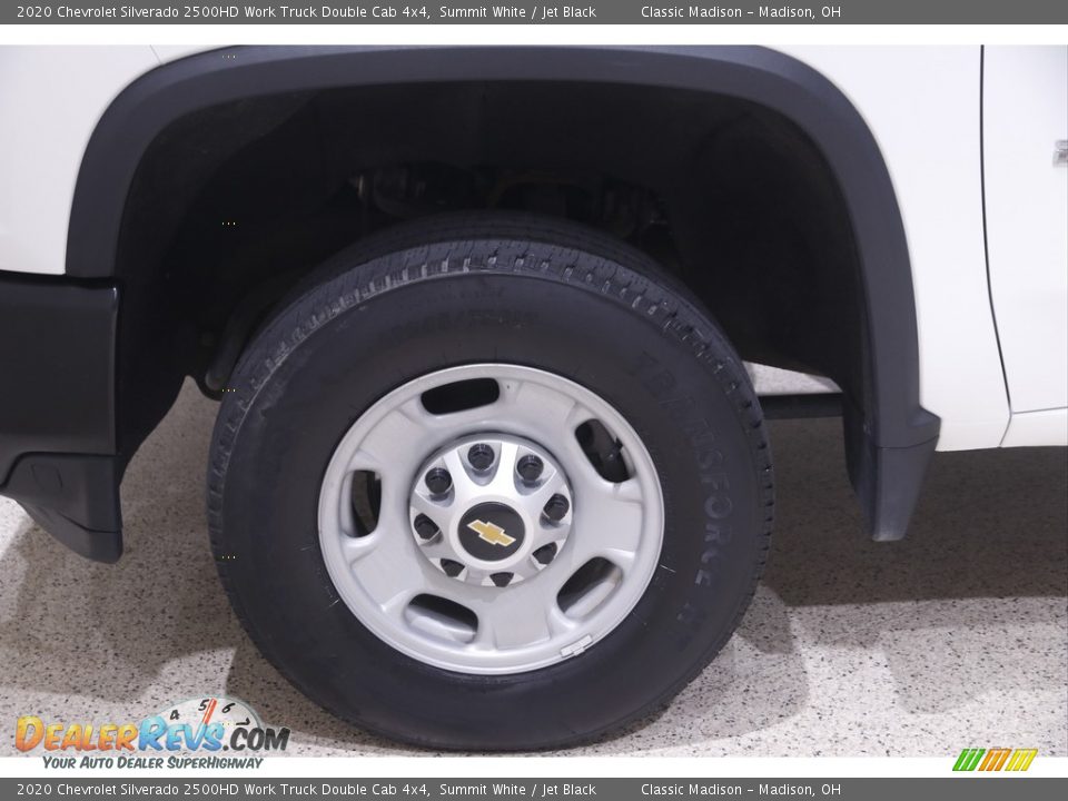 2020 Chevrolet Silverado 2500HD Work Truck Double Cab 4x4 Summit White / Jet Black Photo #20