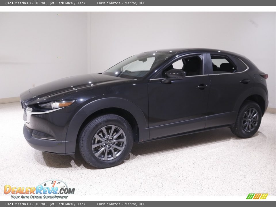 2021 Mazda CX-30 FWD Jet Black Mica / Black Photo #3