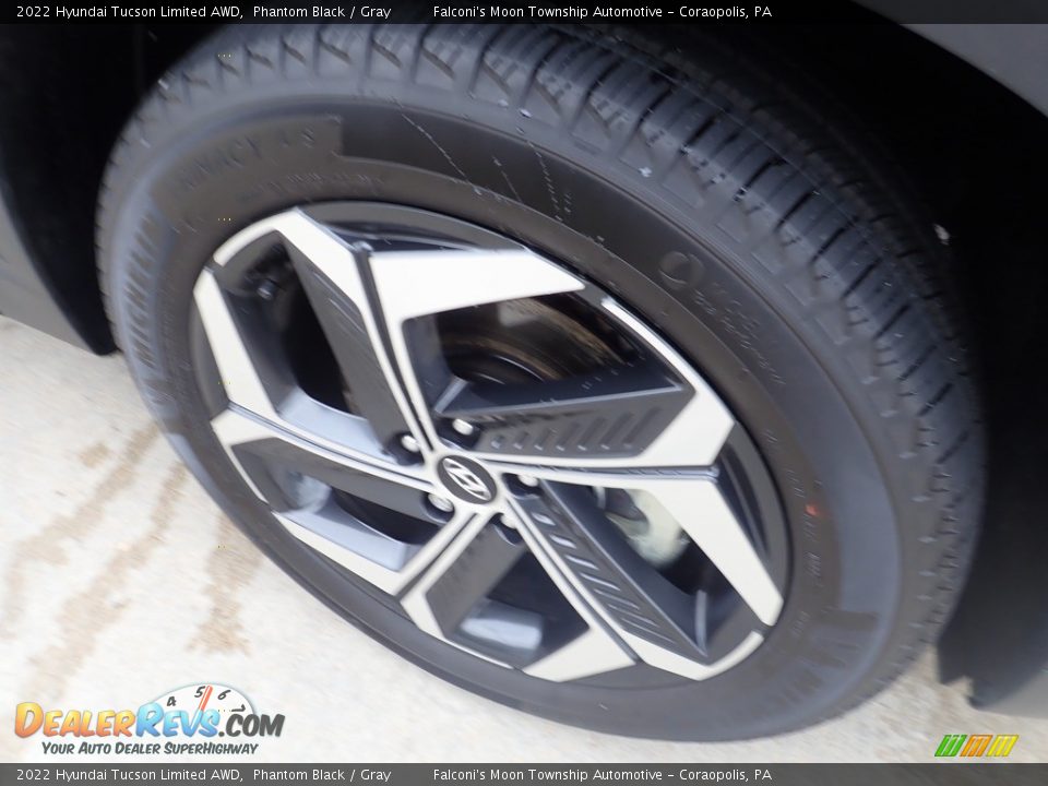 2022 Hyundai Tucson Limited AWD Phantom Black / Gray Photo #10
