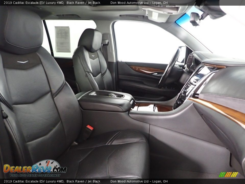 2019 Cadillac Escalade ESV Luxury 4WD Black Raven / Jet Black Photo #35