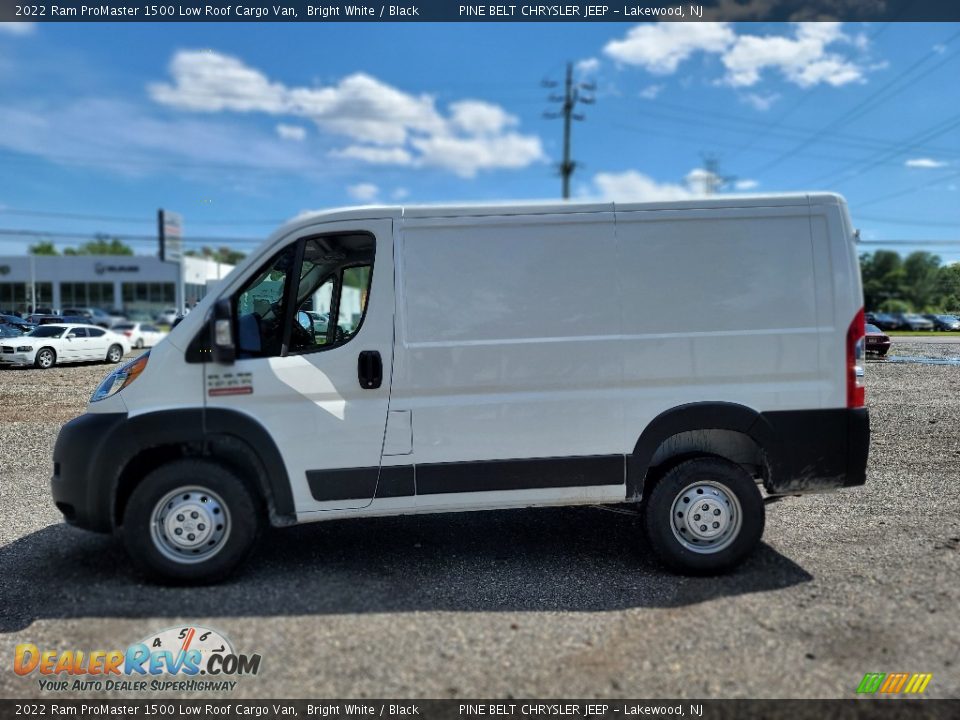 Bright White 2022 Ram ProMaster 1500 Low Roof Cargo Van Photo #3