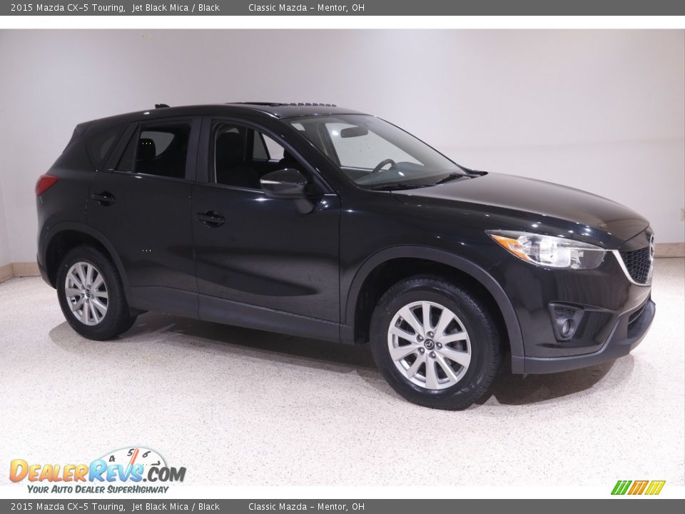 2015 Mazda CX-5 Touring Jet Black Mica / Black Photo #1