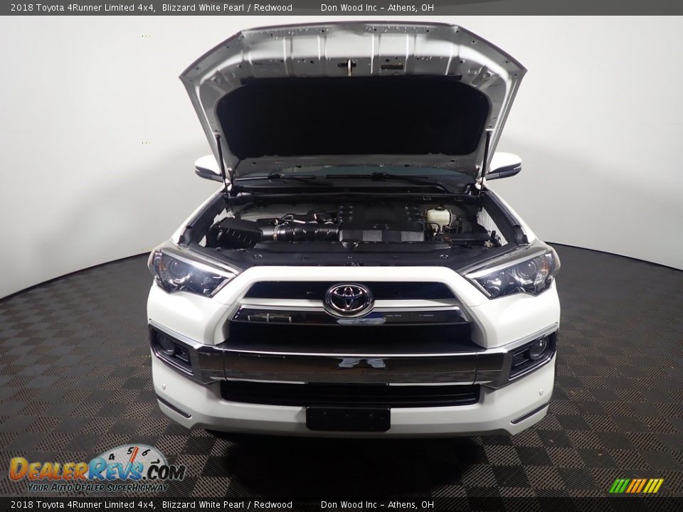 2018 Toyota 4Runner Limited 4x4 Blizzard White Pearl / Redwood Photo #8