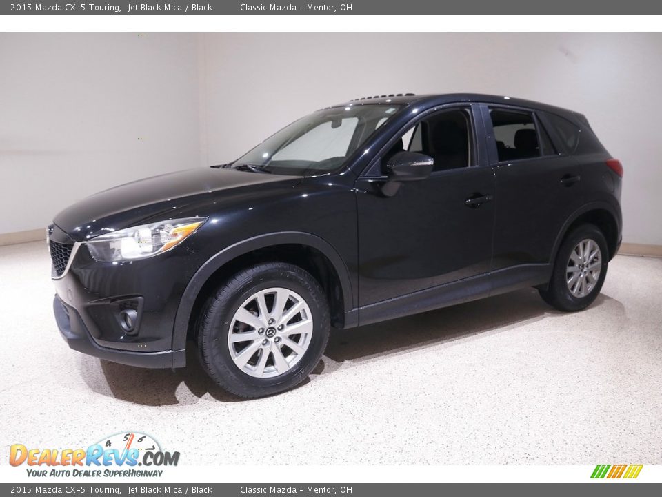 2015 Mazda CX-5 Touring Jet Black Mica / Black Photo #3
