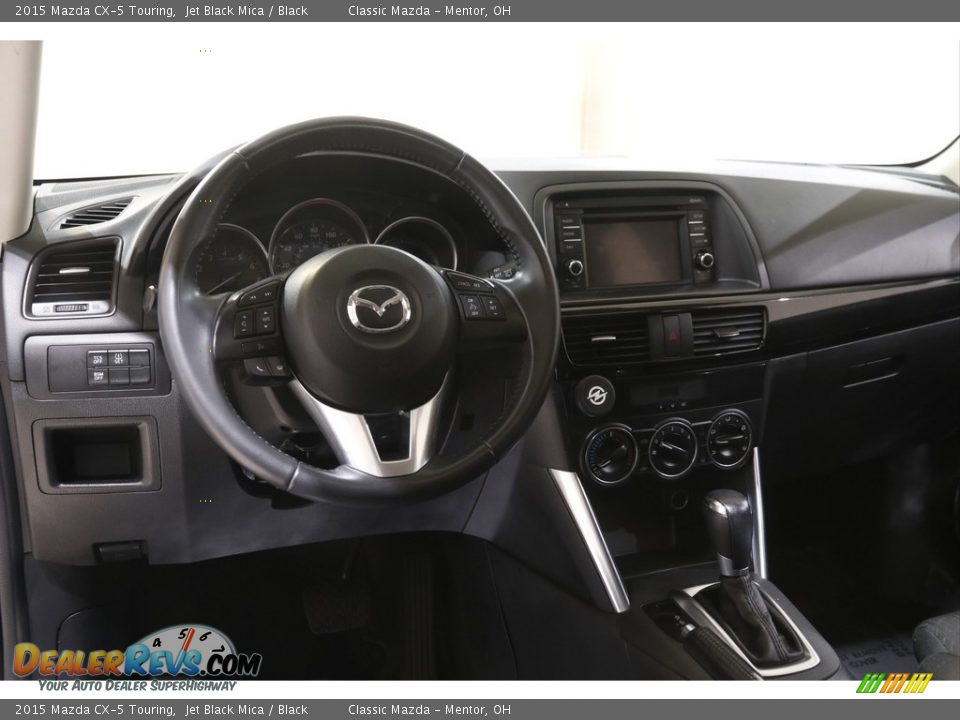2015 Mazda CX-5 Touring Jet Black Mica / Black Photo #6
