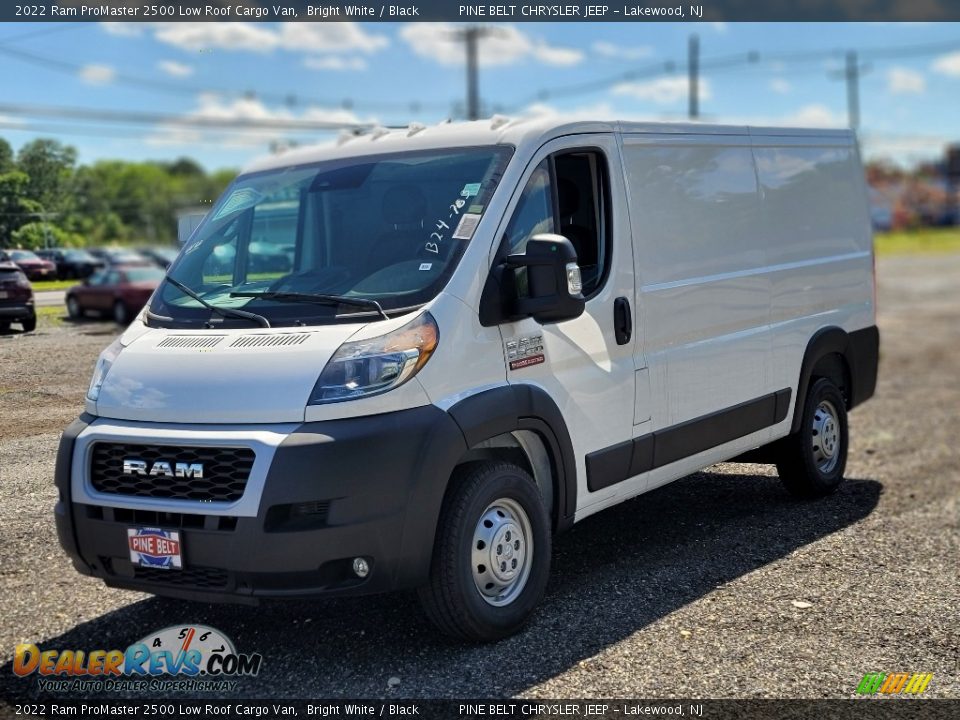 2022 Ram ProMaster 2500 Low Roof Cargo Van Bright White / Black Photo #1