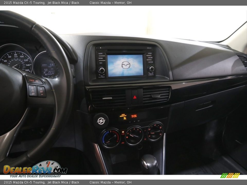 2015 Mazda CX-5 Touring Jet Black Mica / Black Photo #9