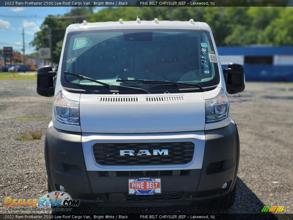 2022 Ram ProMaster 2500 Low Roof Cargo Van Bright White / Black Photo #2