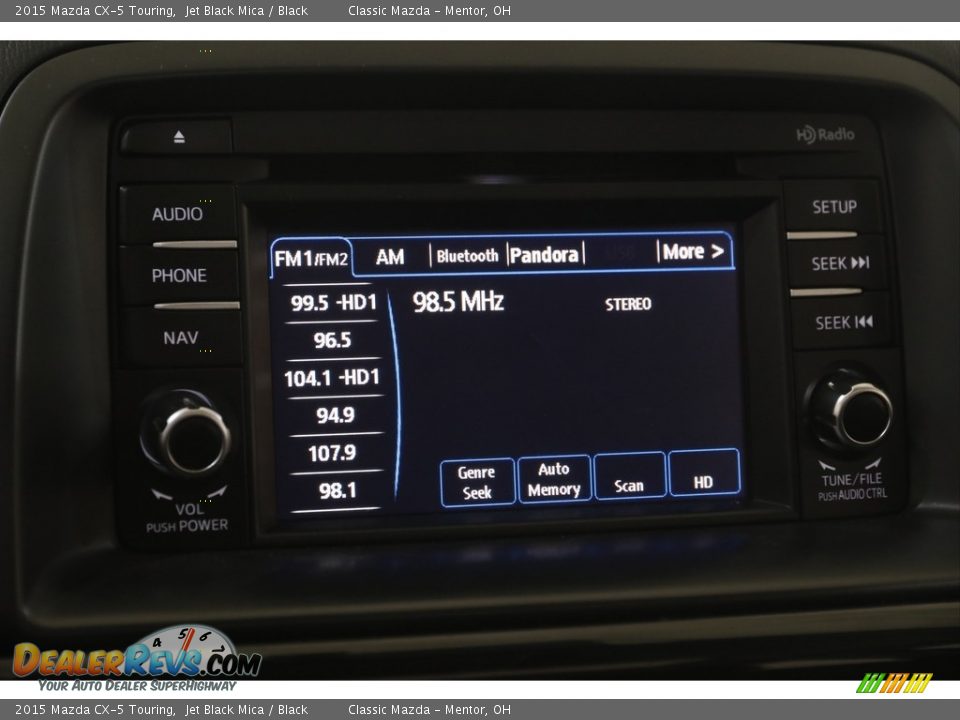 2015 Mazda CX-5 Touring Jet Black Mica / Black Photo #10