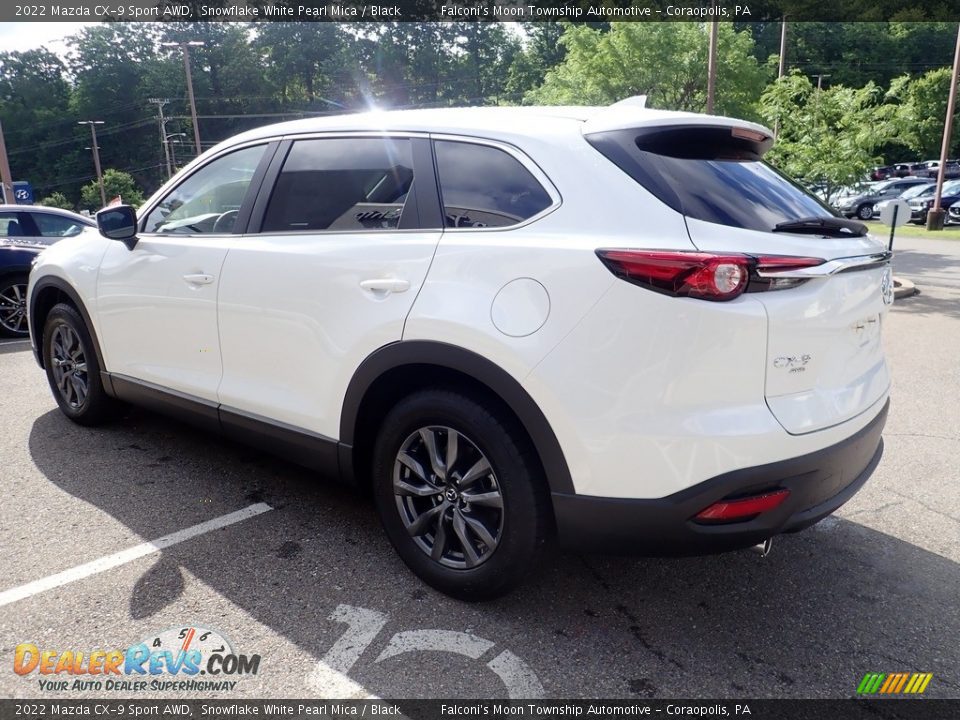 2022 Mazda CX-9 Sport AWD Snowflake White Pearl Mica / Black Photo #5