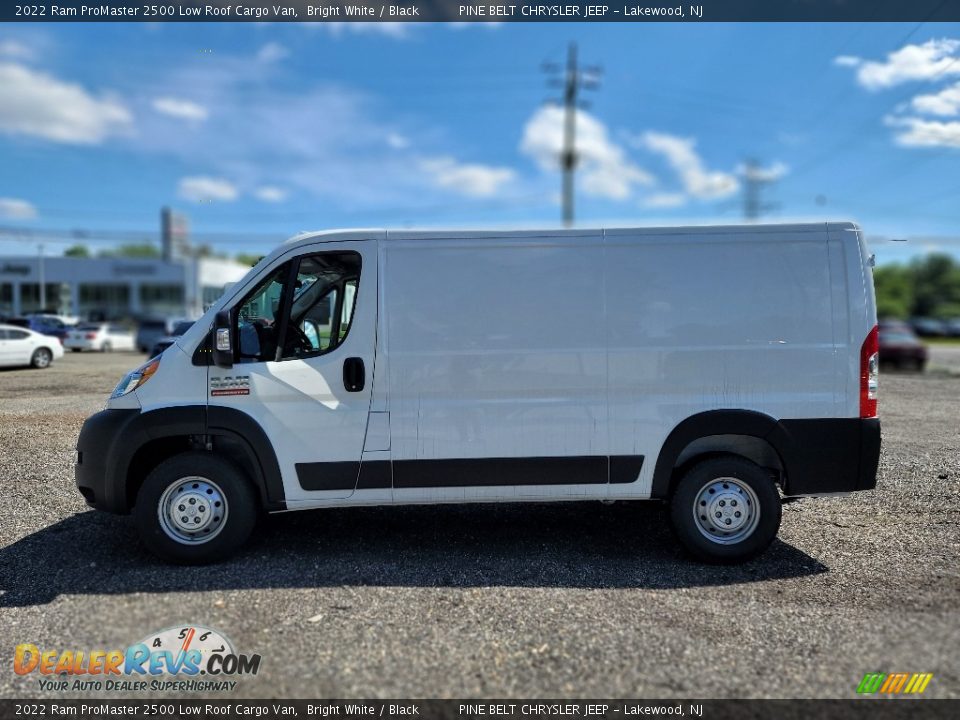 2022 Ram ProMaster 2500 Low Roof Cargo Van Bright White / Black Photo #3