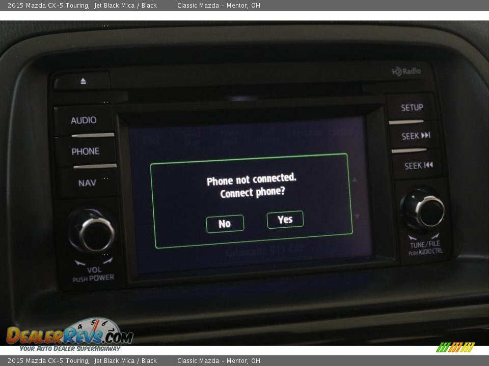 2015 Mazda CX-5 Touring Jet Black Mica / Black Photo #11