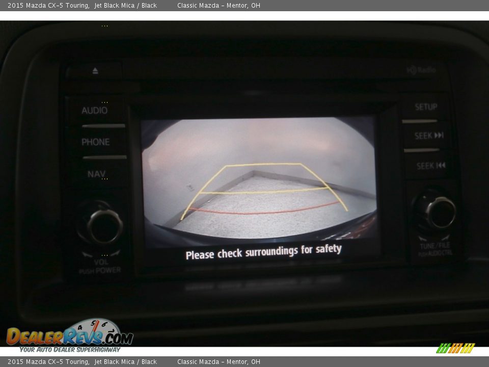 2015 Mazda CX-5 Touring Jet Black Mica / Black Photo #12