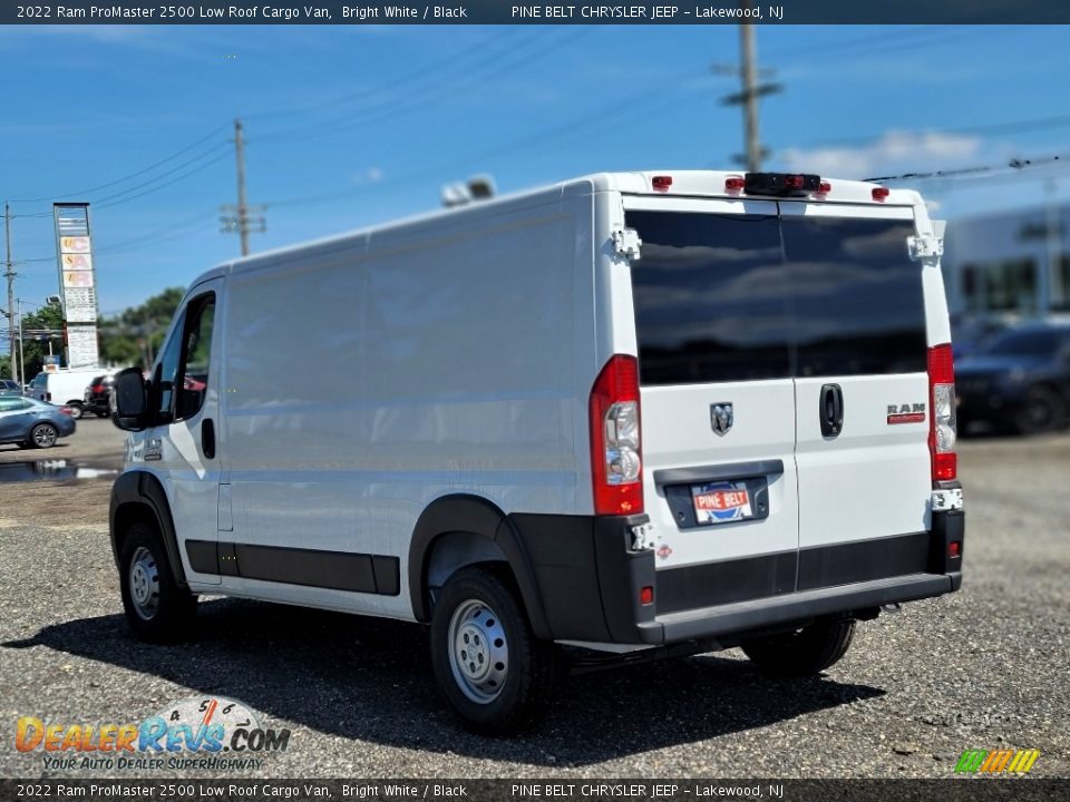 2022 Ram ProMaster 2500 Low Roof Cargo Van Bright White / Black Photo #4